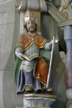 Kilisenin doktoru, Hırvatistan 'ın Samarica kentindeki İskenderiyeli Aziz Catherine Kilisesi' nin kürsüsü.