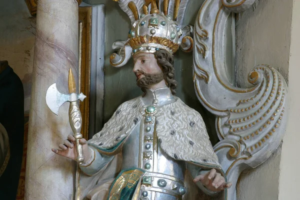 Emmerich Altar Der Heiligen Elisabeth Der Kirche Katharina Von Alexandrien — Stockfoto