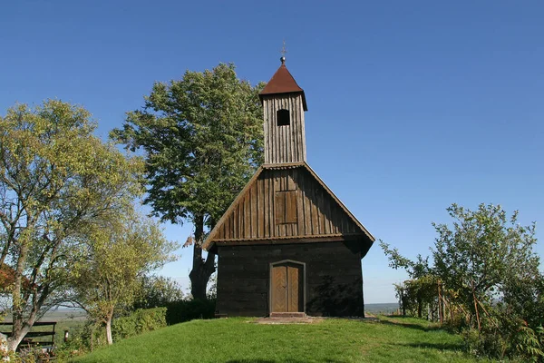 Capela São Bartolomeu Letovanski Vrh Croácia — Fotografia de Stock
