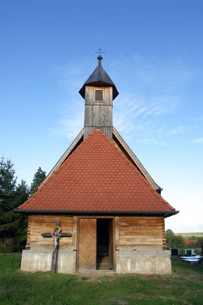 Kapelle Der Heiligen Barbara Brest Kroatien — Stockfoto