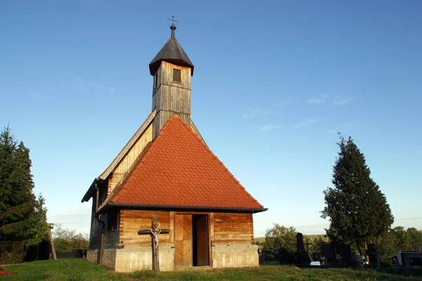 Chapel Barbara Brest Horvátország — Stock Fotó