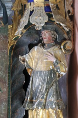 Hırvatistan 'ın Taborsko kentindeki Aziz Francis Xavier Kilisesi' nde Aziz Anıtı.