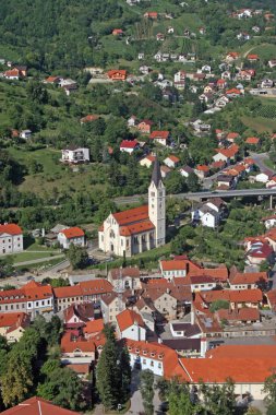 Hırvatistan 'ın Krapina kentindeki Aziz Nicholas Kilisesi