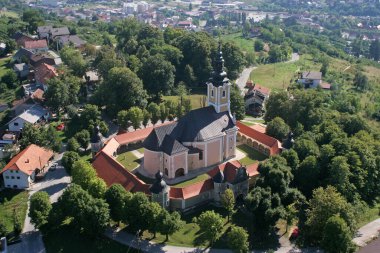Hırvatistan 'ın Krapina kentindeki Trski Vrh' de bulunan Kudüs 'teki Meryem Ana Kilisesi