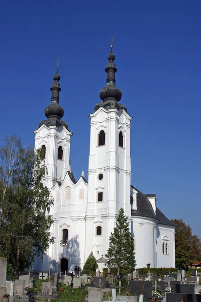 Parish Church Mary Magdalene Sela Kod Siska Croatia — стокове фото