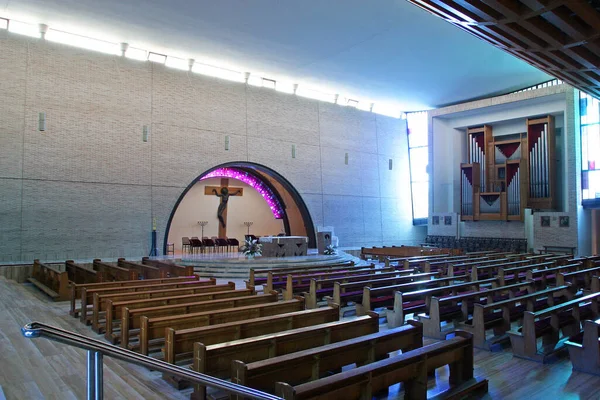 Hırvatistan Zagreb Kentinde Özgürlüğün Kutsal Anası Nın Adak Kilisesi — Stok fotoğraf