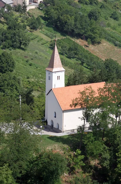 Kyrkan Anne Sveta Jana Kroatien — Stockfoto