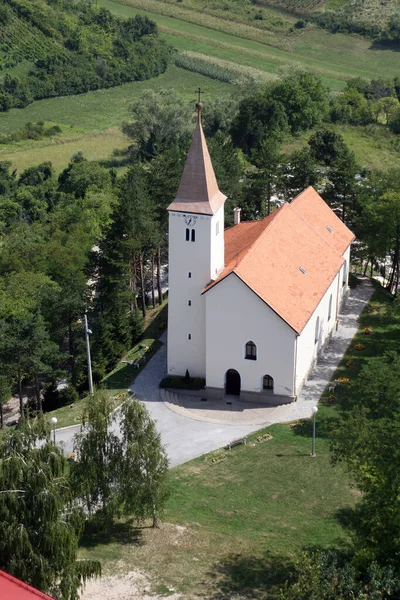 Chiesa Parrocchiale Sant Anna Sveta Jana Croazia — Foto Stock