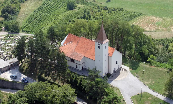 Iglesia Parroquial Santa Ana Sveta Jana Croacia —  Fotos de Stock