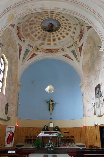 Kościół Wniebowzięcia Nmp Savski Nart Chorwacja — Zdjęcie stockowe