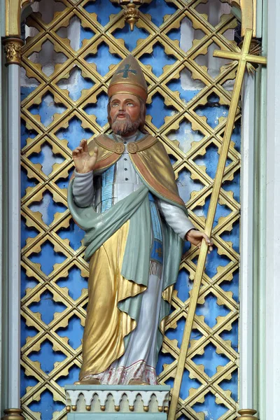 Sint Valentijn Altaar Parochiekerk Van Sint Antonius Van Padua Voloder — Stockfoto