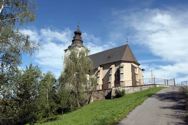 Εκκλησία Της Κοιμήσεως Της Θεοτόκου Στο Taborsko Κροατία — Φωτογραφία Αρχείου