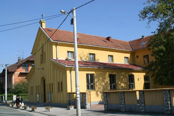 Ärkeängeln Mikael Församlingskyrka Zagreb Kroatien — Stockfoto