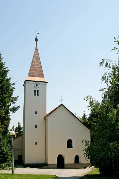 Iglesia Parroquial Santa Ana Sveta Jana Croacia — Foto de Stock