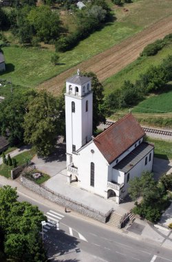 Hırvatistan 'ın Duga Resa kentindeki Aziz Anthony Kilisesi