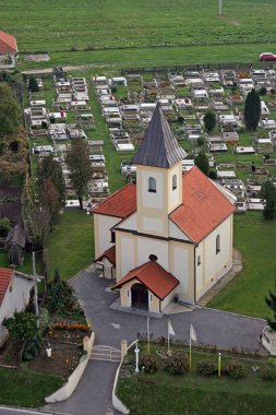 Hırvatistan 'ın Dapci kentindeki İskenderiyeli Aziz Catherine Kilisesi