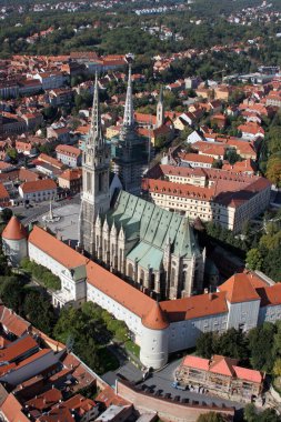Hırvatistan 'ın Zagreb kentinde Bakire Meryem' in Varsayımı Katedrali