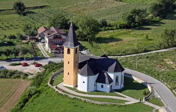 Kościół Parafialny Świętej Trójcy Radoboju Chorwacja — Zdjęcie stockowe