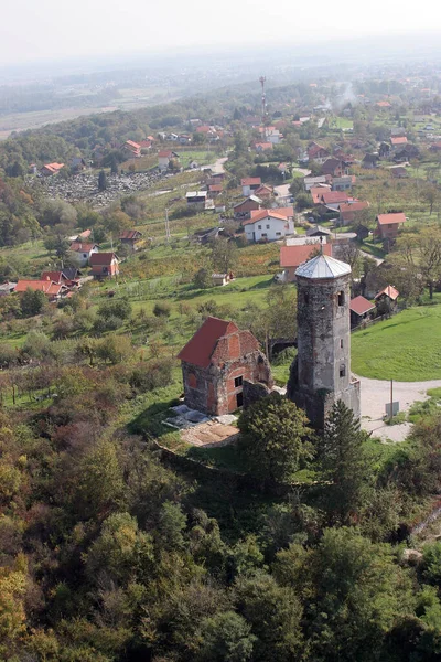 Ruines Église Médiévale Saint Martin Martin Breg Dugo Selo Croatie — Photo