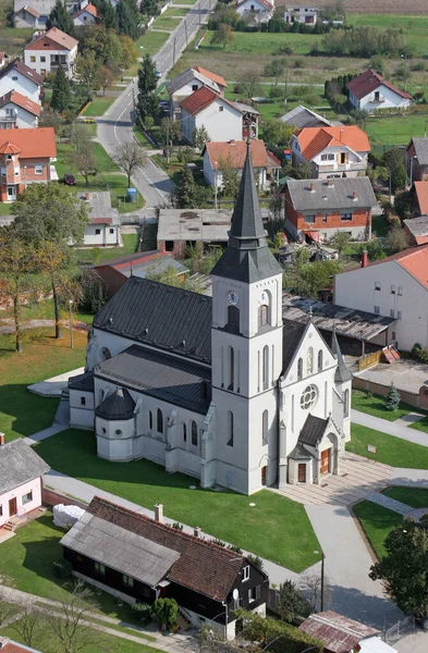 Iglesia Parroquial San Martín Dugo Selo Croacia — Foto de Stock