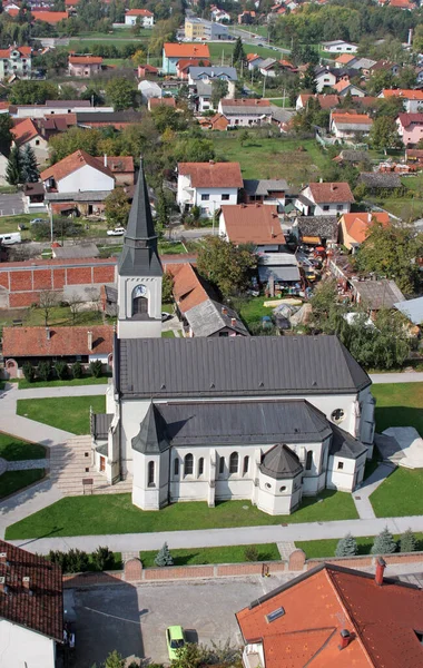 Iglesia Parroquial San Martín Dugo Selo Croacia — Foto de Stock