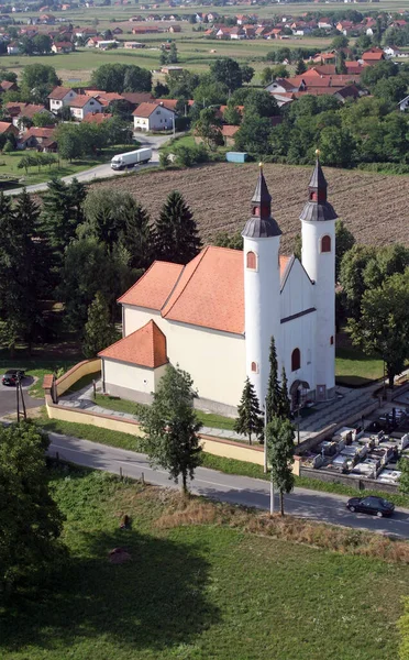 Parish Church Assumption Virgin Mary Brezovica Croatia — Stock Photo, Image