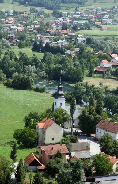 Farní Kostel Petra Sveti Petar Mreznicki Chorvatsko — Stock fotografie