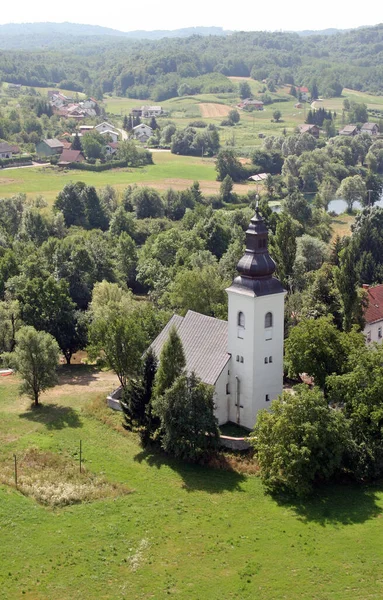 Farní Kostel Petra Sveti Petar Mreznicki Chorvatsko — Stock fotografie