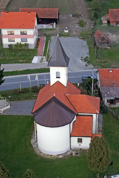 Iglesia Parroquial Santa Catalina Alejandría Dapci Croacia —  Fotos de Stock