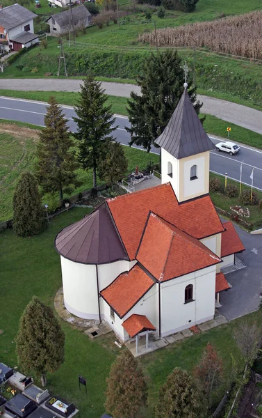 Farní Kostel Kateřiny Alexandrijské Dapci Chorvatsko — Stock fotografie