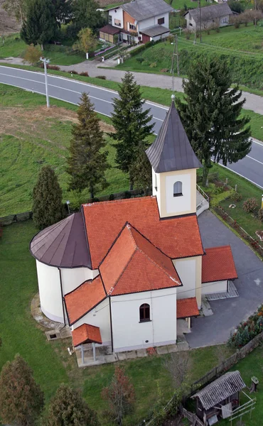 Iglesia Parroquial Santa Catalina Alejandría Dapci Croacia — Foto de Stock