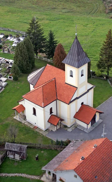 Kirken Catherine Alexandria Dapci Kroatia – stockfoto