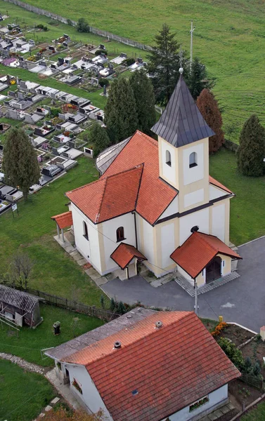 Iglesia Parroquial Santa Catalina Alejandría Dapci Croacia — Foto de Stock