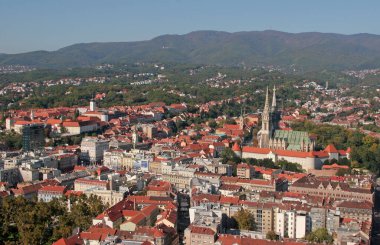 Hırvatistan 'ın Zagreb kentinde Bakire Meryem' in Varsayımı Katedrali