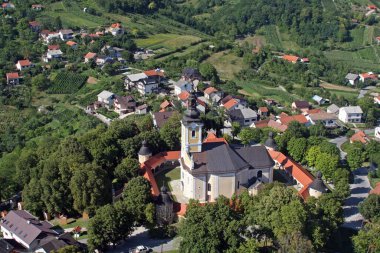 Hırvatistan 'ın Krapina kentindeki Trski Vrh' de bulunan Kudüs 'teki Meryem Ana Kilisesi