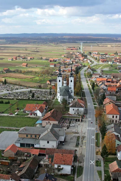 Pfarrkirche Maria Magdalena Sela Kod Siska Kroatien — Stockfoto