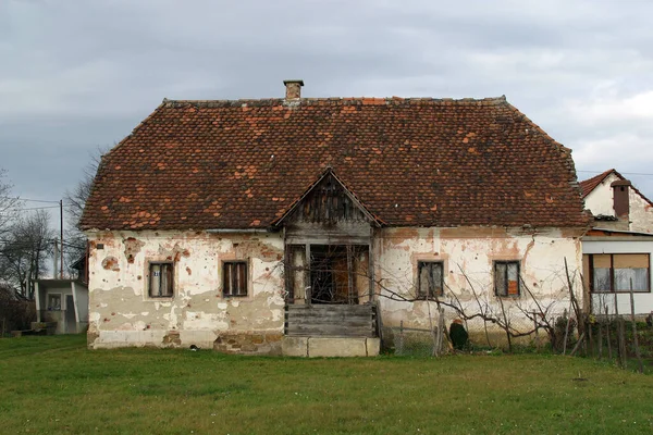 Altes Bauernhaus Der Region Zagorje Kroatien — Stockfoto