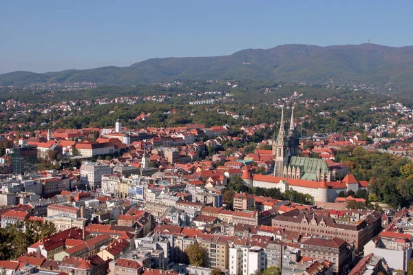 Catedral Asunción Virgen María Zagreb Croacia —  Fotos de Stock