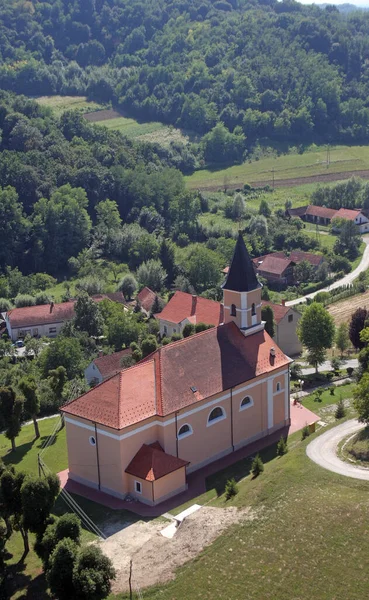 Parish Church Leopold Mandic Orehovica Croatia — Stock Photo, Image