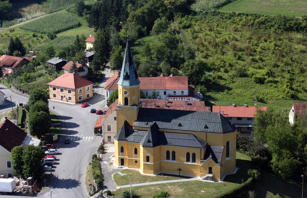 Kerk Saint George Parish Desinic Kroatië — Stockfoto
