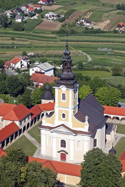 Igreja Nossa Senhora Jerusalém Trski Vrh Krapina Croácia — Fotografia de Stock