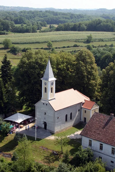 Hırvatistan 'ın Prilisce kentindeki Aziz Mary Kilisesi