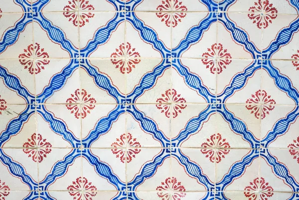 Azulejos - traditional decorative tin-glazed piece of ceramics Lisbon, Portugal.