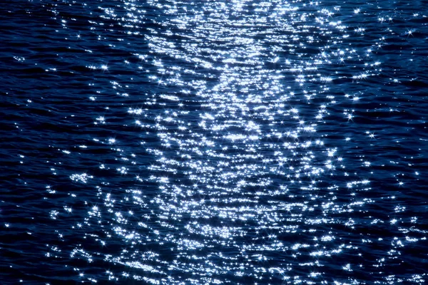 Rhythmical Water Pattern Waves Solar Patches Light — Stock Photo, Image