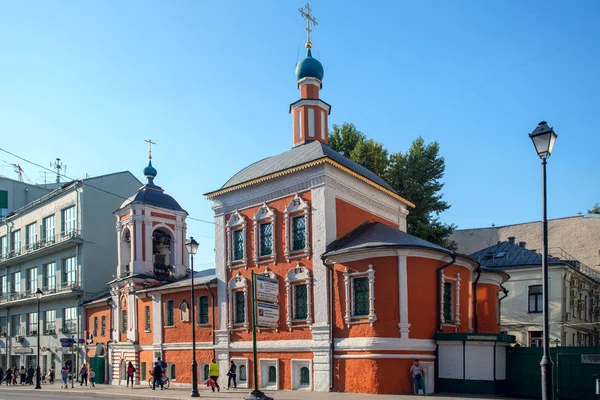 Moskou Rusland September 2018 Weergave Van Kerk Van Nicholas Klennikah — Stockfoto