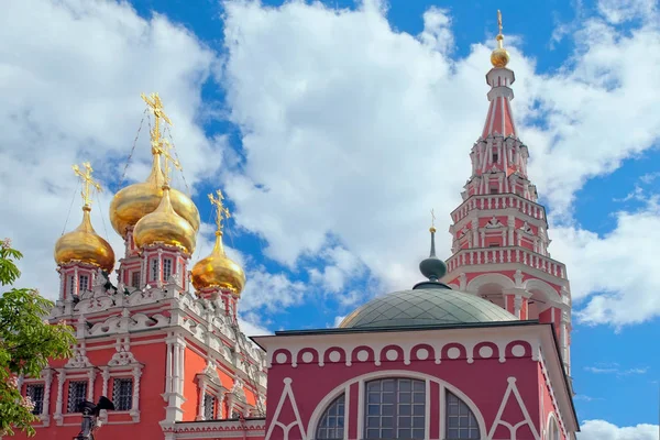 Kostel Vzkříšení Krista Kadashi Moskva Rusko — Stock fotografie