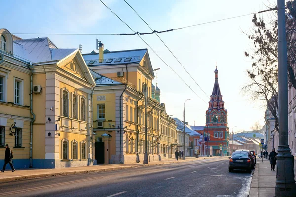 Moscou Russie 1Er Décembre 2018 Anciennes Demeures Église Xviie Siècle — Photo