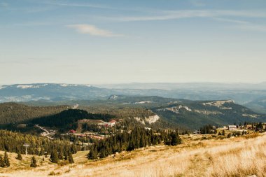 Dağdan panoramik manzara