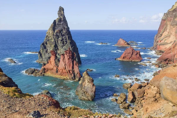 Ponta de Sao Lourenco landscape in Madeira Stock Picture