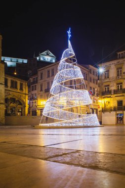 Avrupa'nın x-kütle ağacında gece